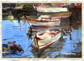 Boats
Acrylic
40X60
2023